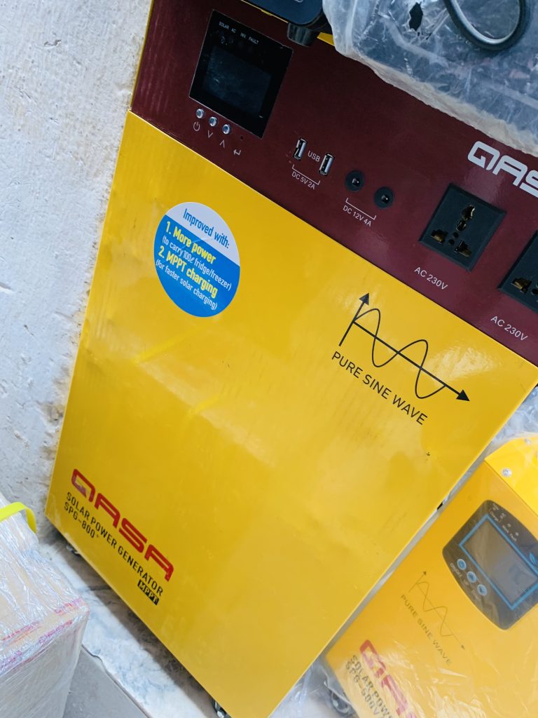 Qasa 800W Solar Generator With 200W Panel Solar Generator Price in Nigeria 2025 solargeneratorprice.com.ng