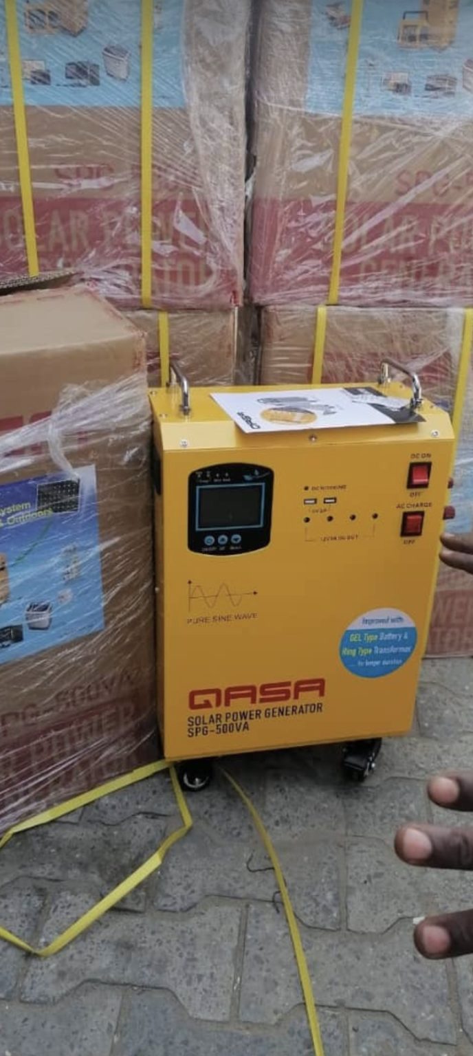 Qasa 500W Solar Generator With 90W Panel Price in Nigeria Solar Generator Price in Nigeria 2025 solargeneratorprice.com.ng